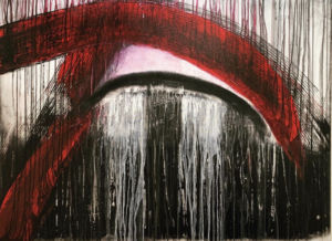 Acrylic,
Size: 36x48 Slaughter